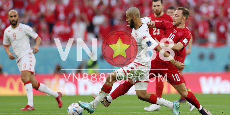 Đan Mạch vs Tunisia: Trận đấu đôi công đầy cống hiến