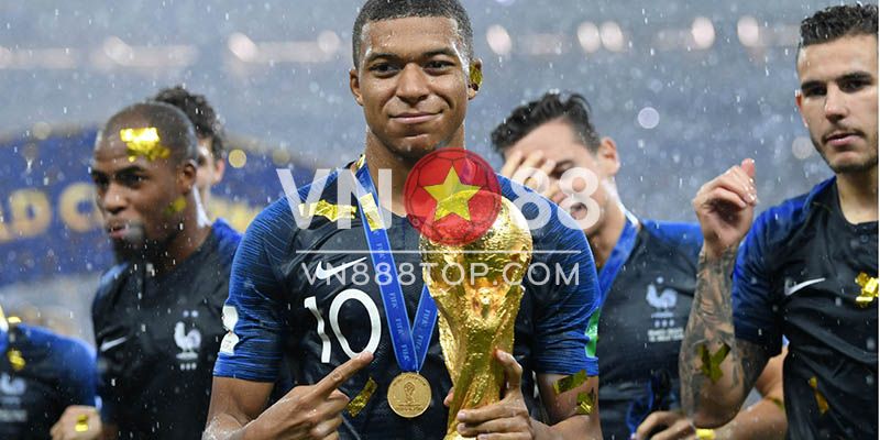 Cầu thủ trẻ World Cup - Tiền đạo Kylian Mbappe 2018