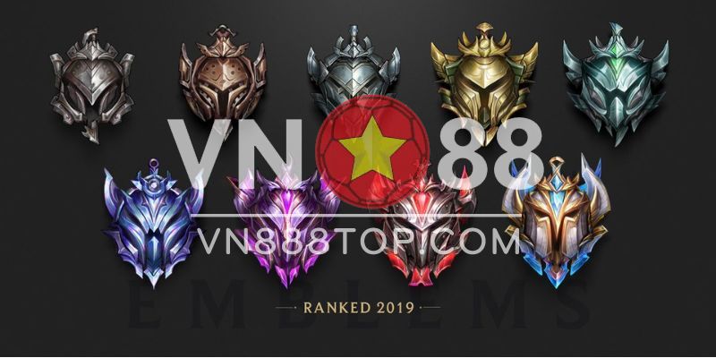 Trong Liên Minh Huyền Thoại có những rank nào?