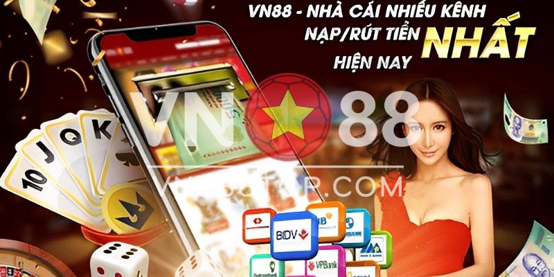 Cách nạp tiền sảnh xổ số VN88 thông qua internet banking