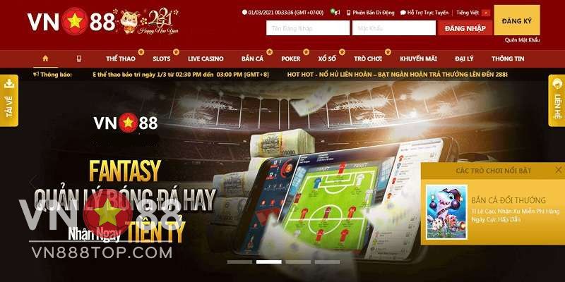 Thực hiện đăng nhập tài khoản cá nhân để rút tiền VN88