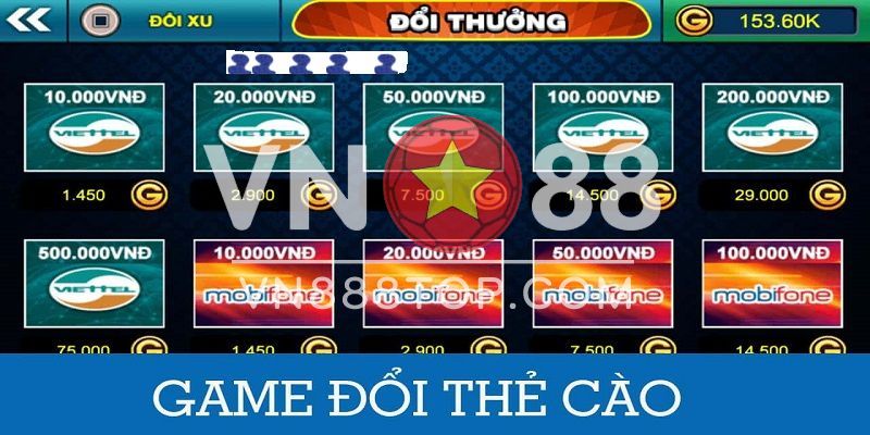 Game đổi thẻ cào có sức hấp dẫn đặc biệt đối với mỗi tay chơi
