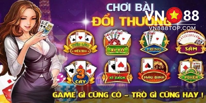 Game đánh bài rút tiền mặt được đông đảo game thủ yêu thích