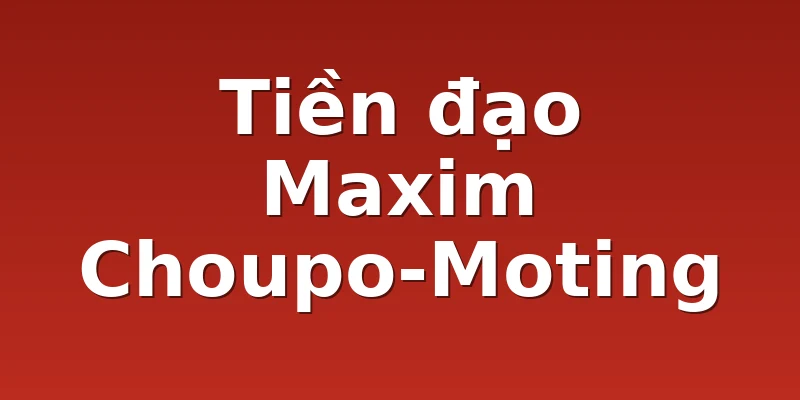 Tiền đạo Maxim Choupo-Moting