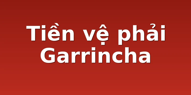 Tiền vệ phải Garrincha