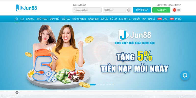 JUN88 đã nỗ lực để các trò chơi có mục tiêu đa dạng