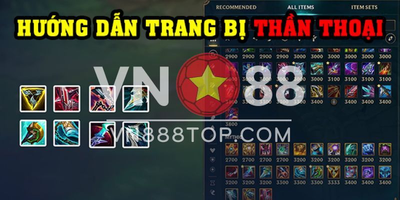 Trang bị Thần Thoại sở hữu phong cách khá ngầu