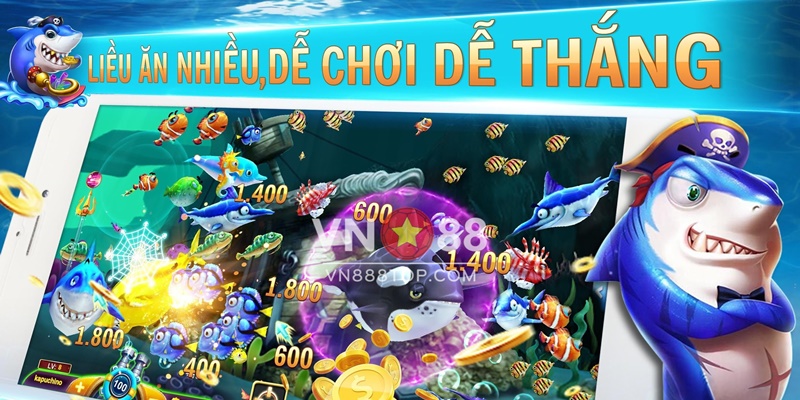 Game bắn cá đỉnh cao duy nhất tại VN88